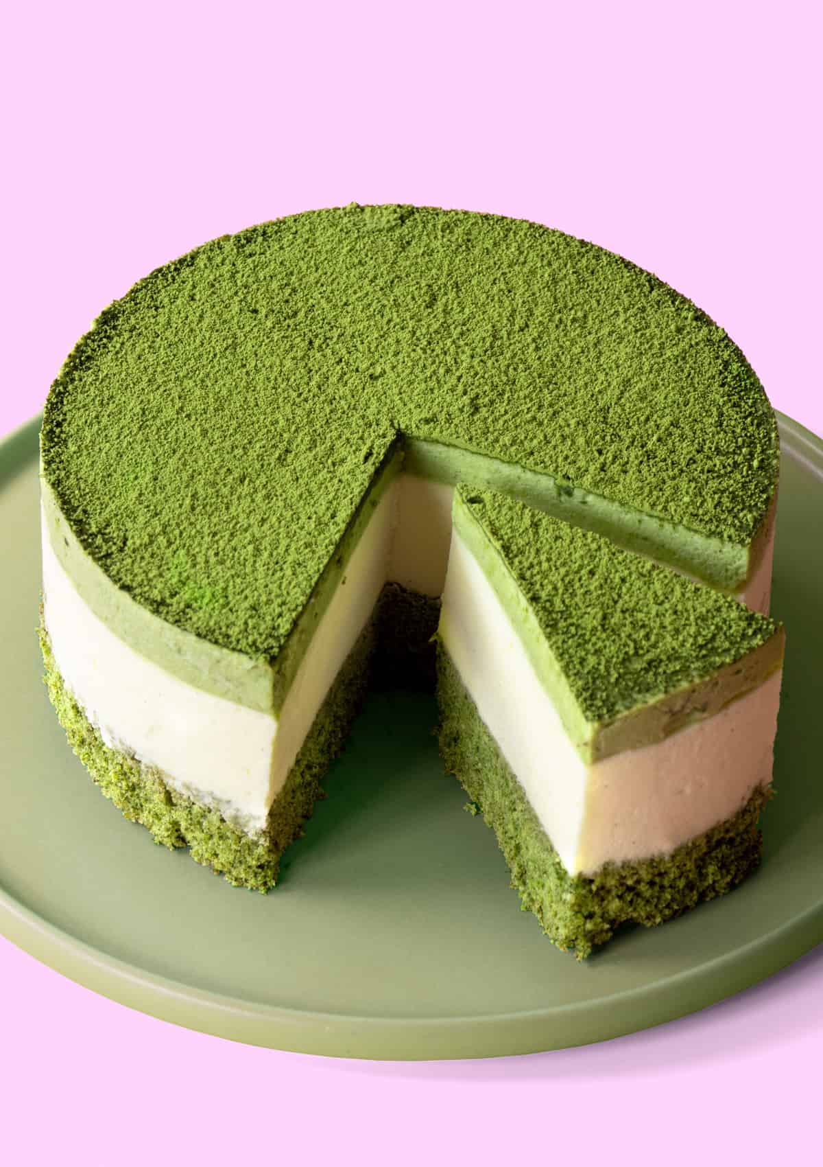 bánh Matcha Mousse 